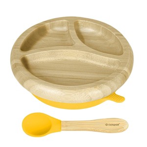 Octopod® Bamboo Baby Suction Plate (Round) - 1 of 1