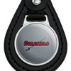 Nicholls State University Secondary Black Leather Keychain - 3 of 4