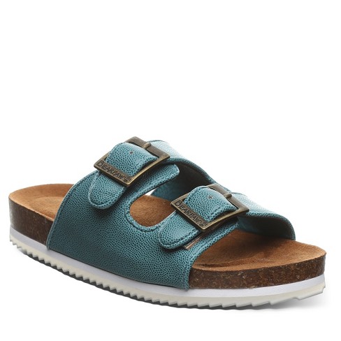 Bearpaw Kids' Brooklyn Youth Teal Sandals | Size 5 : Target