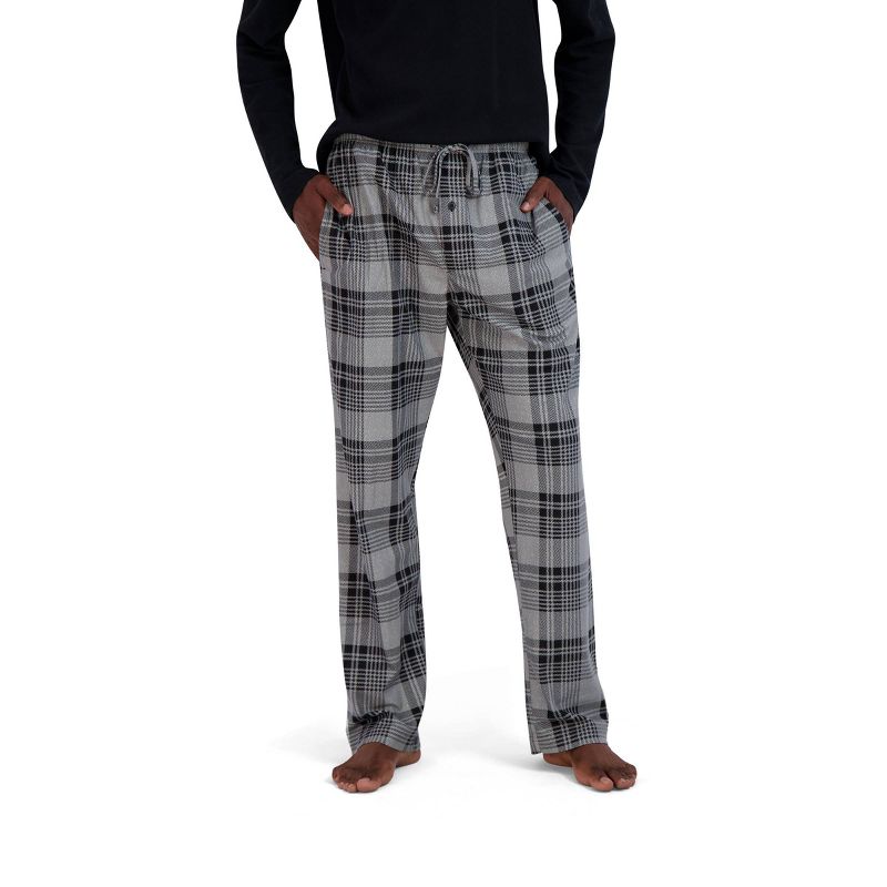 Hanes Premium Men's Waffle Knit Crewneck Sleep Pajama Set 2pc, 4 of 5