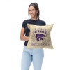 NCAA Kansas State Wildcats 26 x 26 Woven Tapestry Pillow - 2 of 4