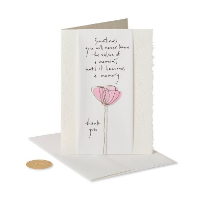 Papyrus Band of Daisies Thank You Card – Roby's Flowers & Gifts