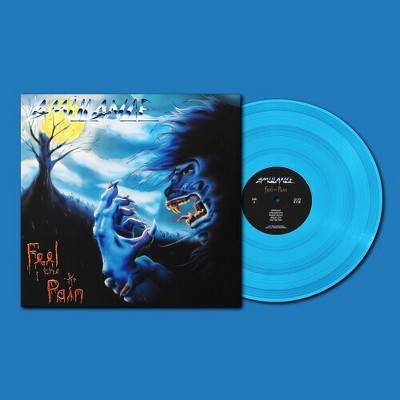 Amulance - Feel The Pain - Cyan (Colored Vinyl Cyan Limited Edition Poster)