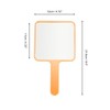 Unique Bargains Portable Square Handheld Mirror 1 Pc - 2 of 4