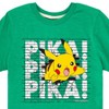 Boys' - Pokémon - Pikachu Pika Wall Short Sleeve Graphic T-Shirt - 2 of 4