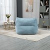 CAVINAS Bean Bag Chair for Adults and Kids, Durable Comfort Lounger High Back Bean Bag Chair Couch with Footstool, Indoor & Outdoor - 4 of 4