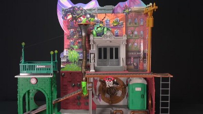 Turtle cheap lair playset