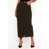 Petal and Pup Womens Myra Corduroy Midi Skirt - 4 of 4