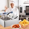 Acekool Electric Deep Fryer with Dual Baskets, Adjustable Temperature Control - 3 of 4
