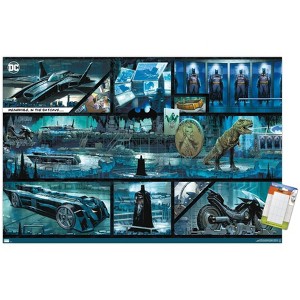 Trends International DC Comics Batman - The Batcave Unframed Wall Poster Prints - 1 of 4