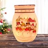 Stony Creek 4.0 Inch Happy Snowman Small Pre-Lit Jar Christmas Lighted Glass Accent , Christmas Decor Lighted Decorative Jar (1PC) - 2 of 4