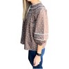 Women's Bow Print Blouse - entro - 2 of 4