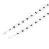 INSPIRE CHIC Reflective Stars Colorful Cool Flat Shoe Laces for Athletic Running Sneakers 2 Pairs - 3 of 4