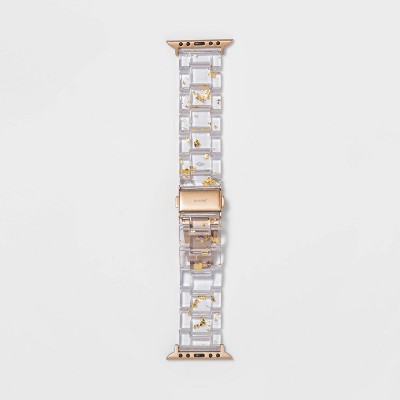 heyday™ Apple Watch Resin Band 38/40/41 MM - Gold Flakes