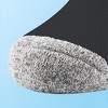 Anna-Kaci Men's Crew Athletic Socks 6pk with Accents - Gray - 4 of 4