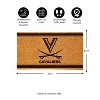 Evergreen University of Virginia Logo Natural Coir 28 x 16 Inches Indoor Outdoor Doormat - 2 of 4