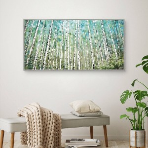 Masterpiece Art Gallery 24"x48" Aspen Forest Wall Art - 1 of 4