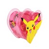 Pokemon Pikachu 10.5 Heart-Shaped Clear Pink Backpack - 2 of 4