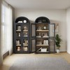 Arched Cabinet 71.6" Tall Kitchen Pantry, Farmhouse Storage Cabinet, Large Storage Pantry with Doors - 3 of 4