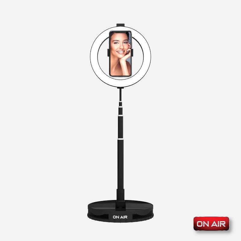 Tzumi ONAIR Travel Pro 10&#34; USB Ring Light with In-Line Remote, 2 of 11