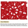 Unique Bargains Cotton Woven Vintage Lace Floral Pattern Heat Insulating Coasters 4" 4 Pcs - 4 of 4
