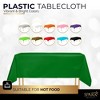 Plastic Tablecloth Disposable, Tablecloths for Rectangle Tables 54 inch. x 108 inch. Fits Tables Up to 8 Feet, Table Cloth for Party - SparkSettings - 2 of 4
