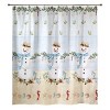 Avanti Linens Coastal Snowman Shower Curtain & Hook Set - 2 of 3