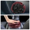 Unique Bargains Foldable Faux Leather Car Trash Can Hanging Storage Interior Accessories 7.87"x6.3" - 2 of 4