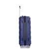 Wooakway Hardshell Suitcase Spinner Wheels PP Luggage Sets Lightweight Durable Suitcase with TSA Lock,3-Piece Set - 4 of 4