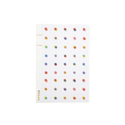 Post-it 120pg Lined Notebook - White/Dots