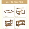 DobleePy 31.5 Inch Coffee Table, 2-Tier Storage, Modern Industrial Farmhouse Center Table for Living Room, Compact & Durable MDF - 3 of 4