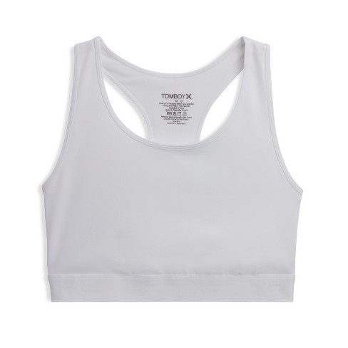 Tomboyx Racerback Compression Top, Wireless Full Coverage Medium ...