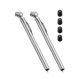 AstroAI Pencil Tire Pressure Gauge (10-75PSI, ±2% Span) Stainless Steel - 1 of 4