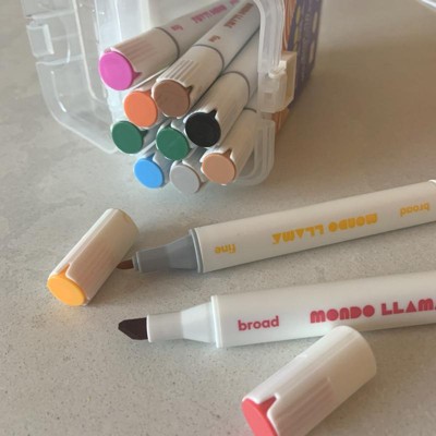 10ct Glitter Paint Markers Bullet Tip - Mondo Llama™ : Target