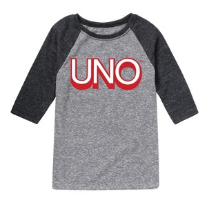 Boys' - UNO - Toddler And Youth Raglan Graphic T-Shirt Raglan Graphic T-Shirt - 1 of 4