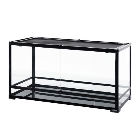 REPTI ZOO 40 Gallon Tempered Glass Reptile Large Terrarium Tank