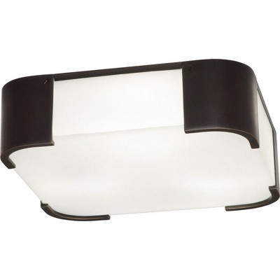 Robert Abbey Lighting Bryce - Light Flush Mount in  Deep Patina Bronze