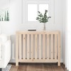 vidaXL Radiator Cover/Heater Cover Cupboard Shelf - Solid Wood/Pine Slats - 42.7"x7.5"x33.1" - Living Room/Brown Natural - 3 of 4