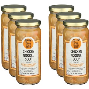 Zoup Good Really Good Chicken Noodle Soup - Case of 6 - 16 oz - 1 of 2