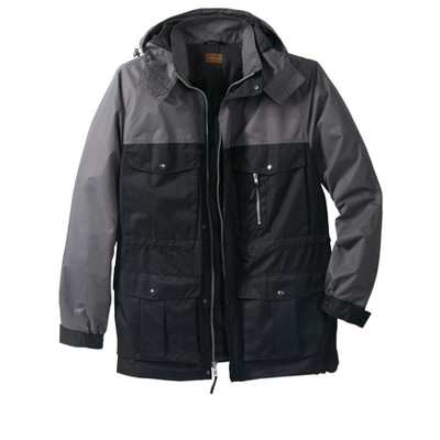 Boulder Creek by KingSize Men's Big & Tall Lightweight Expedition Parka