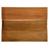MegaChef 15.5 x 12 Inch Acacia Wood Reversible 1.5 Inch Thick Carving and Cutting Board with Juice Groove - 3 of 4