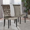 Set of 2 Venetian New Velvet Tufted Dining Chair - Christopher Knight Home - 2 of 4