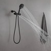 10-spray Wall Mount Dual Shower Head and Handheld Shower Head 1.8 GPM with Stainless Steel Hose - 2 of 4