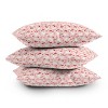 16"x16" Lathe and Quill Peppermint Santas Square Throw Pillow Pink - Deny Designs: Machine Washable, Indoor Decor - 3 of 4