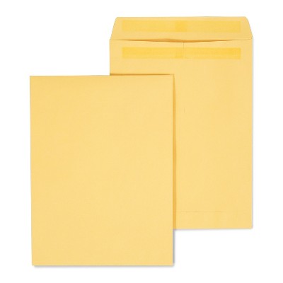 MyOfficeInnovations Self Seal Catalog Envelopes 9"L x 12"H Brown 100/Box (534800/17104)