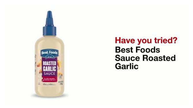 Best Foods Variety Sauce Roasted Garlic - 9oz, 2 of 10, play video