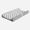 Bacati - MixNMatch Gray Large Dots Changing Pad Cover - 2 of 4
