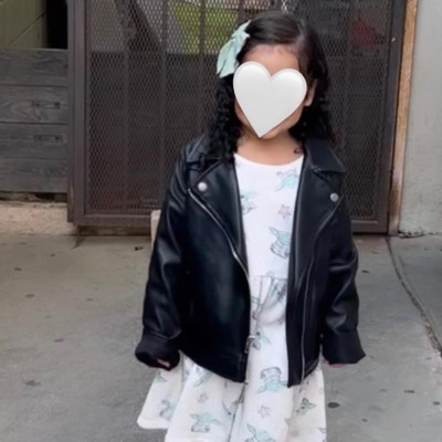 Target kids hot sale leather jacket