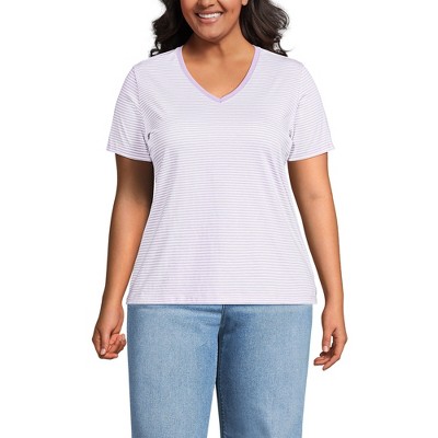 Lands' End Women's Relaxed Supima Cotton T-Shirt