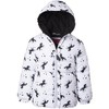 Pink Platinum Girls' Unicorn Puffer Jacket - 2 of 2